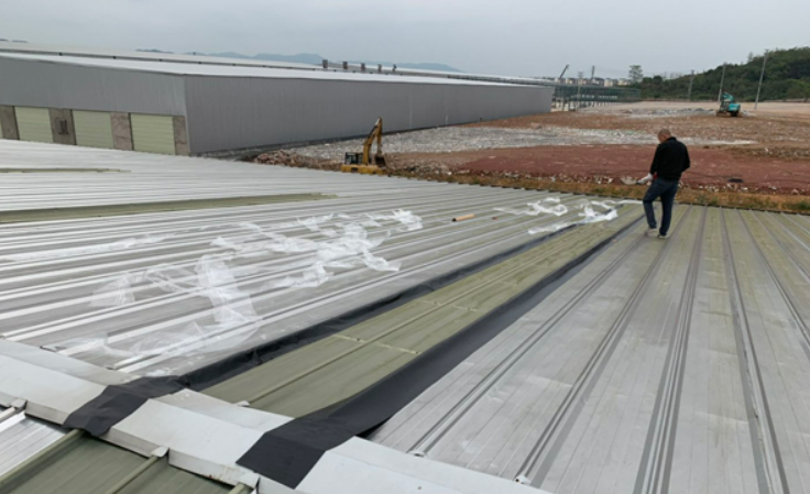 宝坻厂房屋面防水维修案例